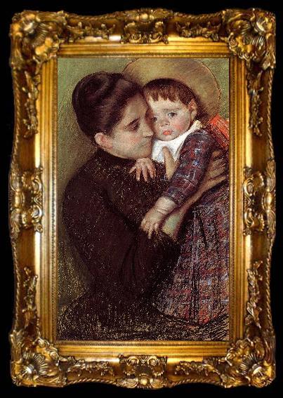 framed  Mary Cassatt Helene Septeuil, ta009-2